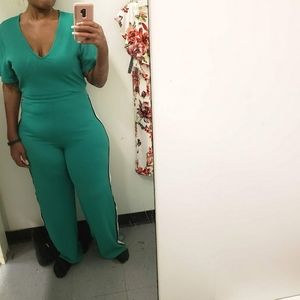 Green Jumpsuit size Large